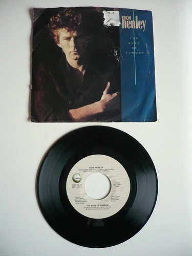 Eagles / Don Henley The Boys Of Summer 7" Vinyl US 1984 Geffen 1st Press Single