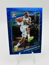 2021 Panini Optic Blue Velocity Prizm PJ Washington Jr #110, Charlotte Hornets