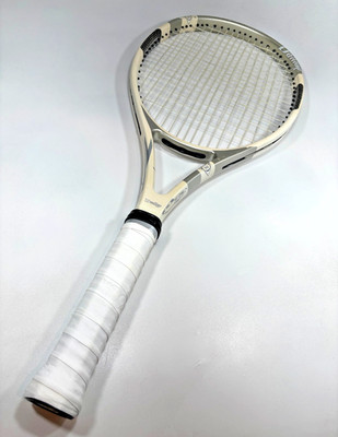 Dunlop 7 Hundred Tennis Racket Head 110'' White & Silver 4 3/8'' Grip 16x19 m-fil