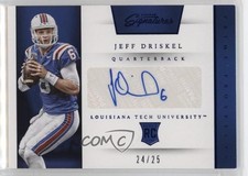 2016 Panini Prime Signatures Prospects Proof Blue 24/25 Jeff Driskel Auto 11mg