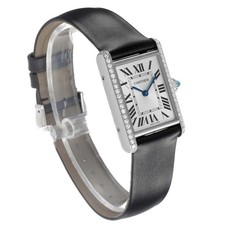 Cartier Tank Must Large Steel Diamond Ladies Watch W4TA0017 Card 3
