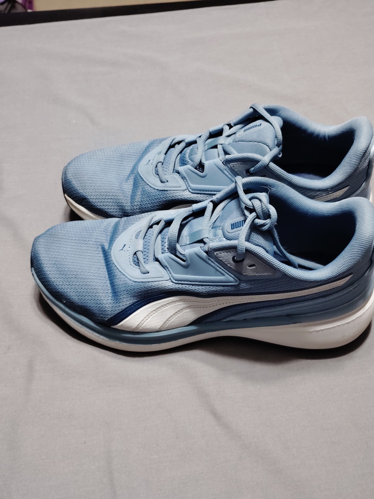 PUMA Softride Exo Lace Up Men 12 Blue Athletic Sneakers Casual Shoes 31172210 image 6