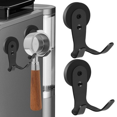 EEEKit 2PCS Magnetic Coffee Portafilter Tamper Holder, Stainless smal, Black 