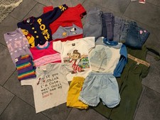 Vintage Kids Clothing Lot - Boy Girl Mix - Pooh Star Wars Jeans Sweaters Shorts