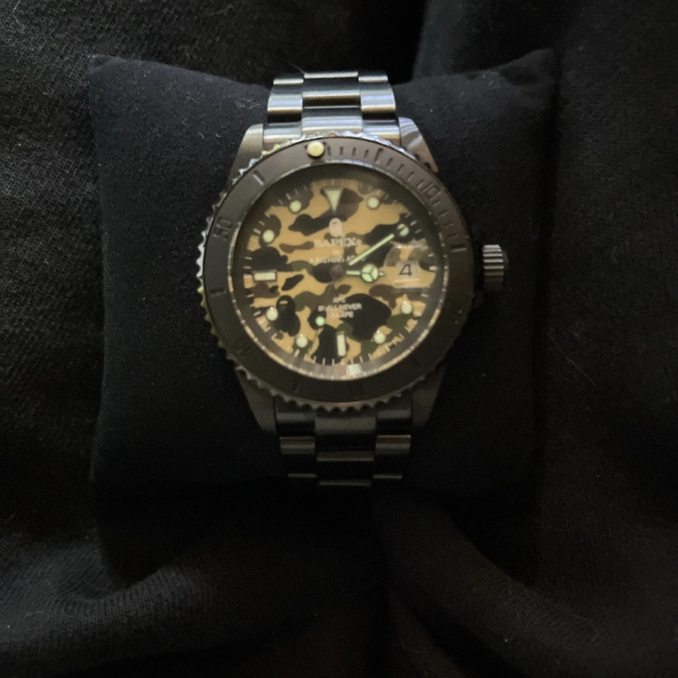 bape lst camuflaje TIPO 1 bapex amarillo Foto 3 de 4