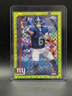 2025 Topps Chrome Jaxson Dart Lime Green Xfractor #306 New York Giants Rookie