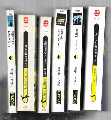 new  LOT 6  livres .ROBERT LUDLUM...N° 3637.7518.7562.10373.10595.17147 - Photo 1/4