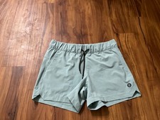 Free Fly Women's Large Jogger Shorts Coastal Sage NWT
