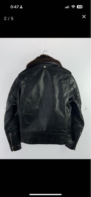 Schott / ジャケット/36/ウール/BLK schott double rider jacket Size 36 Black #0319 | eBay