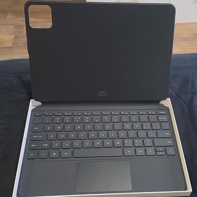 Xiaomi Pad 6S Pro Keyboard Folio Case Black with Integrated Stand