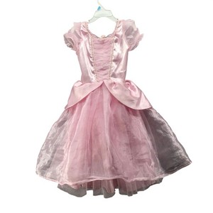 Aurora Princess Costume Dress Girls 5-6 Pink Tulle Sleeping Beauty Pretend Play