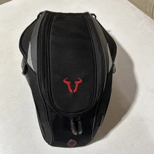 SW Motech EVO Engage tank bag  W/rain cover black silver reflective 