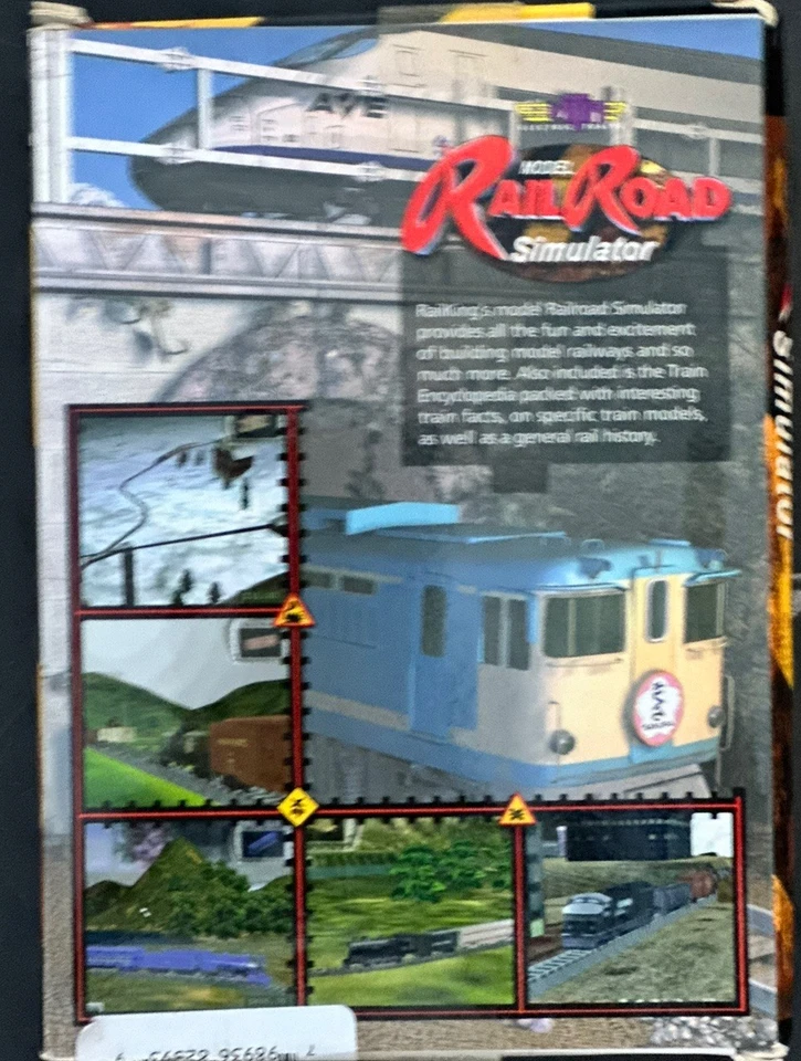 Model Rail Road Simulator PC Game Small Box - Image 2 of 4