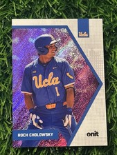 2026 Onit Athlete Roch Cholowsky Purple Shimmer Parallel #B-21 UCLA Baseball