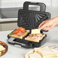 Sandwich Toaster Panini Press Electric Deep Fill Toastie Non-Stick 1000W UK