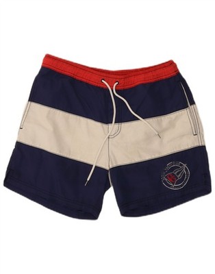 CONTE OF FLORENCE Herren Badeshorts Medium Navy Blau Colourblock GQ12