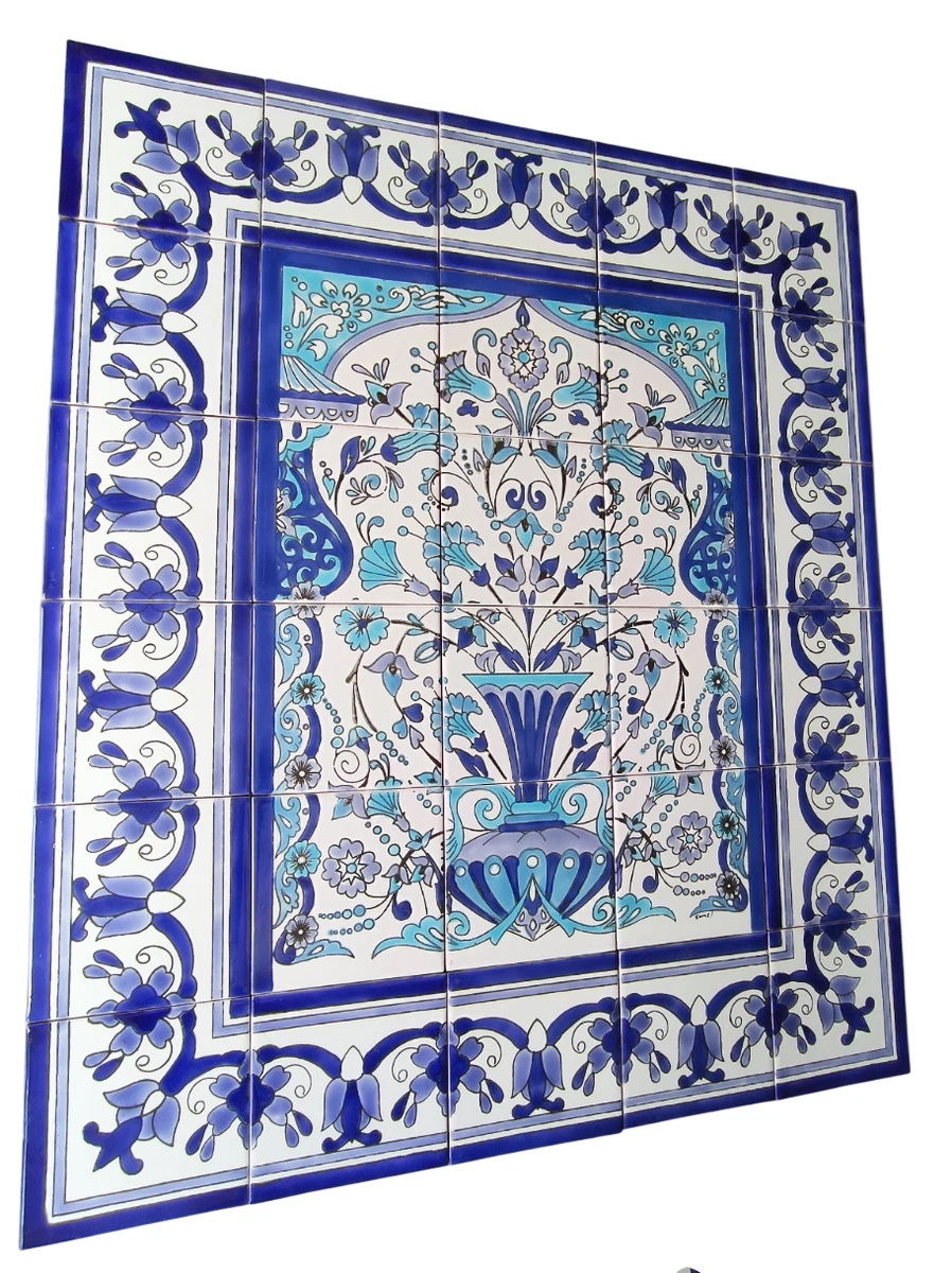 Carrelage octogonal blanc et bleu, 45 x 45 cm FS1145002 | Tles, Objects, New homes