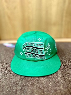 C.E CAV EMPT INITIATES CAP Green Snapback Adjustable Hat
