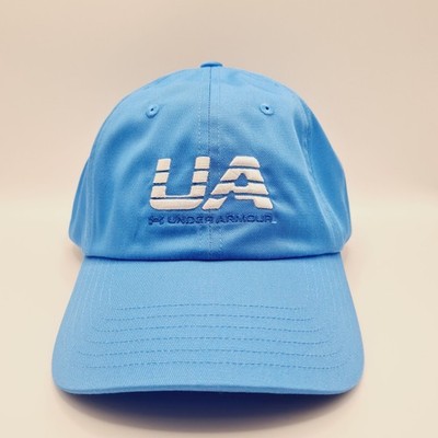 Under Armour Baseball Cap Verstellbarer Strapback Herren Hellblau Neu OSFM...