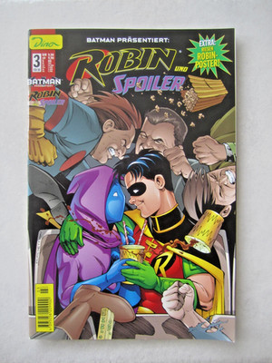 Batman präsentiert 03 Robin und Spoiler * Dino 2000 * Mit Poster * Dixon & Woch