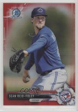 2017 Bowman Chrome Prospects Red Refractor 5/5 Sean Reid-Foley #BCP139 0g4