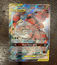 Pheromosa & Buzzwole GX TAG TEAM Full Art Holo 192/214 Unbroken Bonds 260 HP on eBay