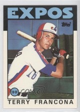 1986 Topps Collector's Edition (Tiffany) Terry Francona #374 0h1