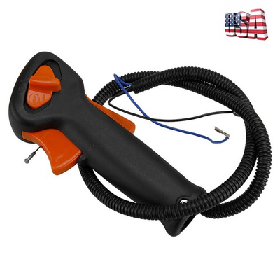 #ad #ad For Stihl FS90 FS100 FS130 Trimmer Throttle Control Handle Trigger Assembly $20.55