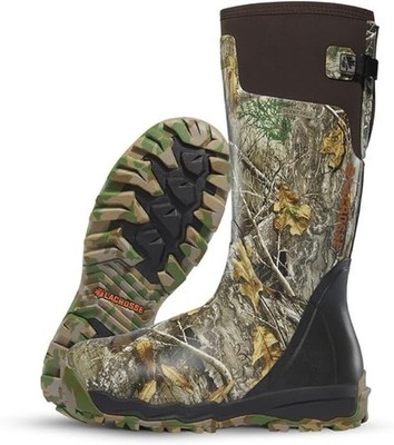 LaCrosse Alphaburly Pro 18'' Waterproof Hunting Boots Realtree Edge Men's 6 M