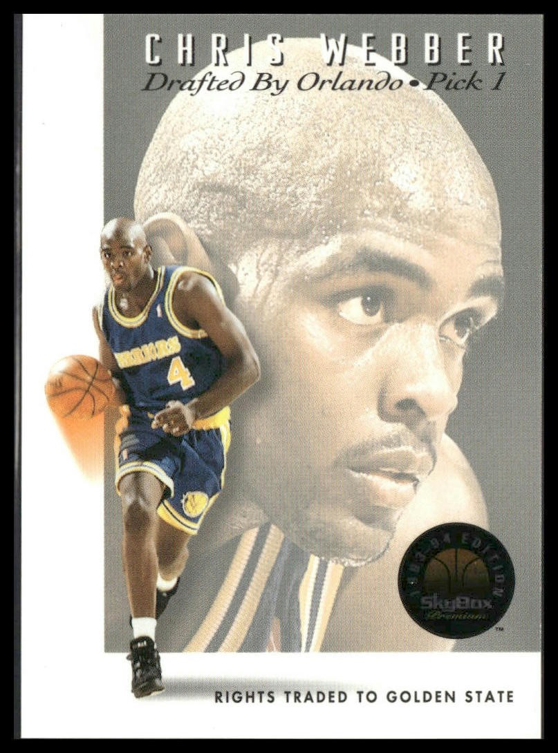 1993-94 SkyBox Premium #DP1 Chris Webber Draft Picks