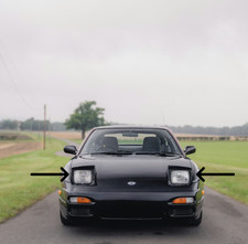 Abdeckungen Blende Scheinwerfer Nissan Silvia S13 180SX 26045-40F00 26095-40F00