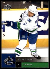 2009-10 Upper Deck #416 Willie Mitchell Vancouver Canucks Hockey Card