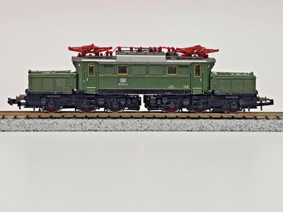 N SCALE TRIX 12755 MINITRIX ELECTRIC LOCOMOTIVE 6 AXLE ARTICULATING WITH VIDEO