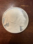 1 Troy oz Buffalo .999 Fine Silver Round