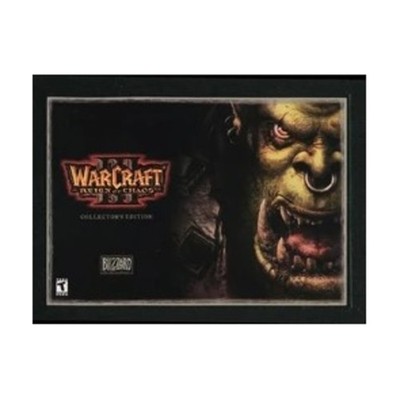 Blizzard Computer Game Warcraft III - Reign of Chaos (Collector's Ed) EX/NM