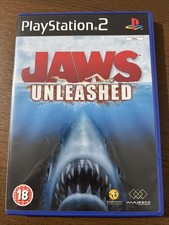Jaws Unleashed PlayStation 2 UK PAL Komplett Spiel mit Handbuch