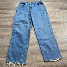 Levi's 545 Vintage Men's Denim Blue Jeans Size 34 See Measurements for Length