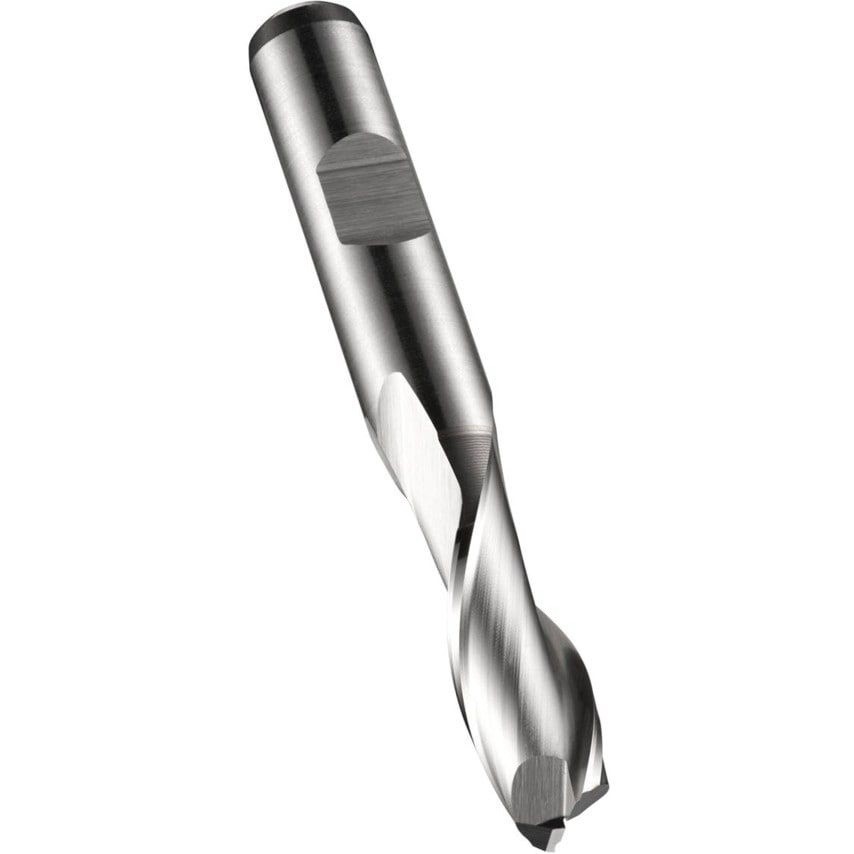 Dormer C123 16.00MM HSS-E-PM 2 Flute Flatted Shank Slot Drill DIN 844K
