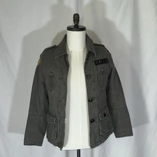 Rothco • Vintage US Army Sniper Patch Quilted Lined Military Jacket Mens XSmall