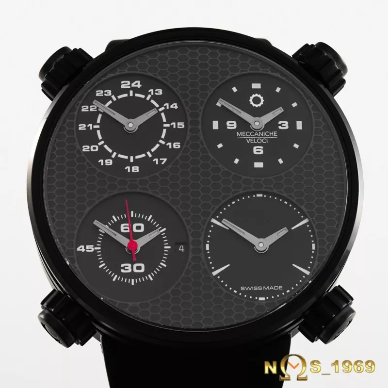 MECCANICHE VELOCI QUATTRO VALVOLE FOUR TIME ZONE 48MM LIMIT ED 250