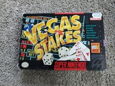 Vintage Vegas Stakes SNES Box only