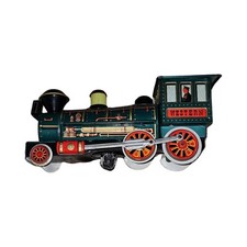 Vintage 1960s Modern Toys Western Special Locomotive Tin Train Parts Repair Only