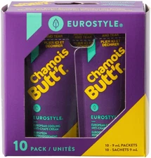 Chamois Butt'r Eurostyle 9mL (0.3oz) Packet - Box of 10