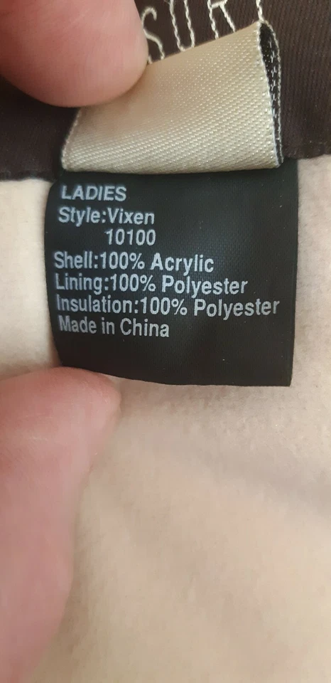 Obermeyer Resort 1941 Women's Faux Fur Brown Vest Size Medium - Image 4 of 4