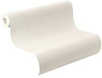 Rasch Tapete Vlies Naturalia 442793 Cremeweiß Uni Leinenstruktur Textile Optik