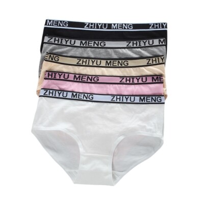 Girls Briefs Hipsters Short 5 Pack Set Underwear Stretch Elastane 7-13 Years
