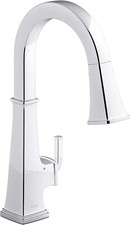 Kohler Riff Touchless Pull-Down Kitchen Faucet - K-23832-CP- Polished Chrome