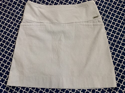 Skort Femme S.C.&Co. Taille XXL - Rayé Bleu Blanc - Jupe Shorty Sport Gainant
