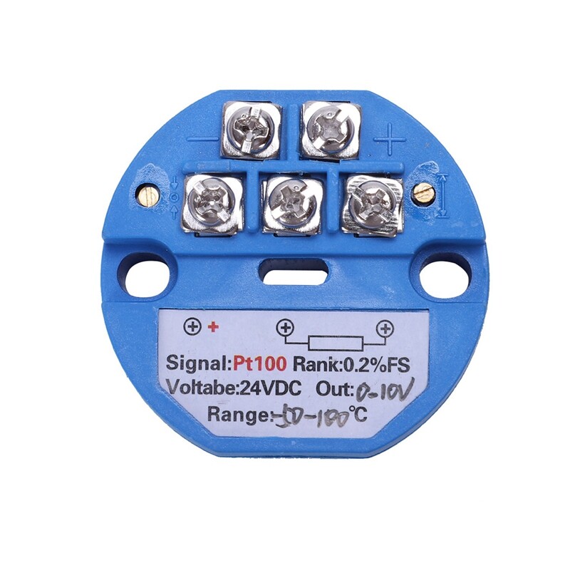 RTD PT100 Temperatur Messumformer DC24V Minus 50~100 Grad Ausgang 0-10V C6B4 RTD PT100 Temperatur Messumformer DC24V Minus 50~100 Grad Ausgang 0-10V C6B4