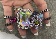 Erickson Beamon Rocks Tropical Punch Rhinesto...